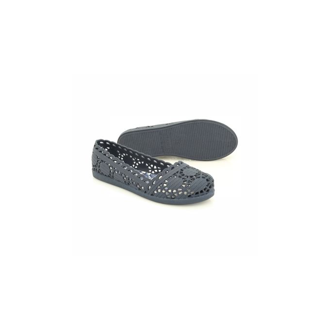 Bata Ladies Slip-on Jed Navy W/sock Shoes