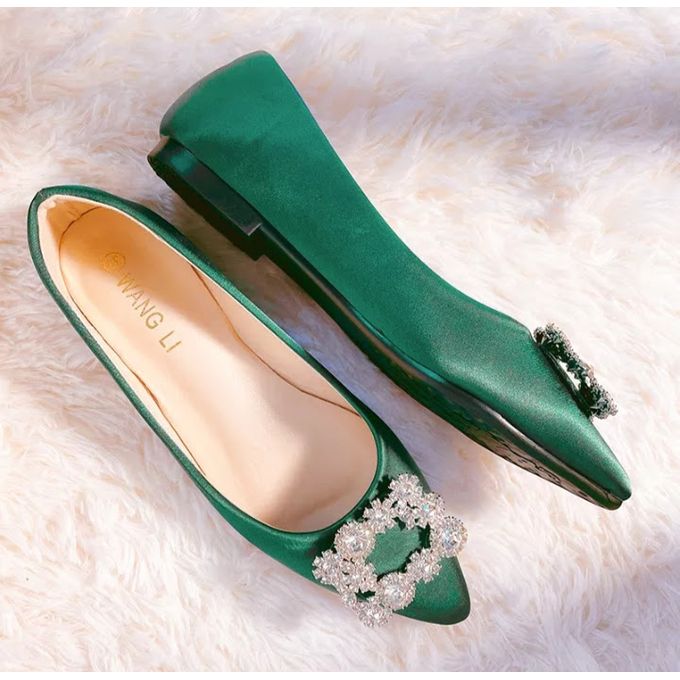 Fashion Elegant Satin Flats