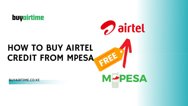How To Buy Airtel Credit From MPESA
