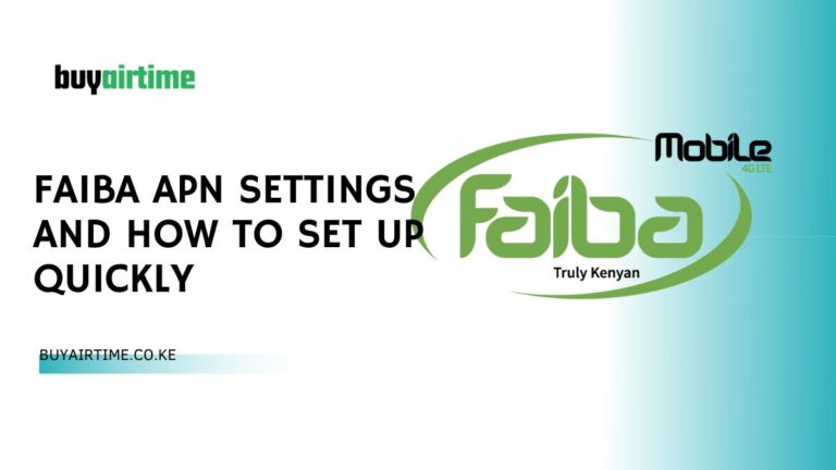 faiba apn settings