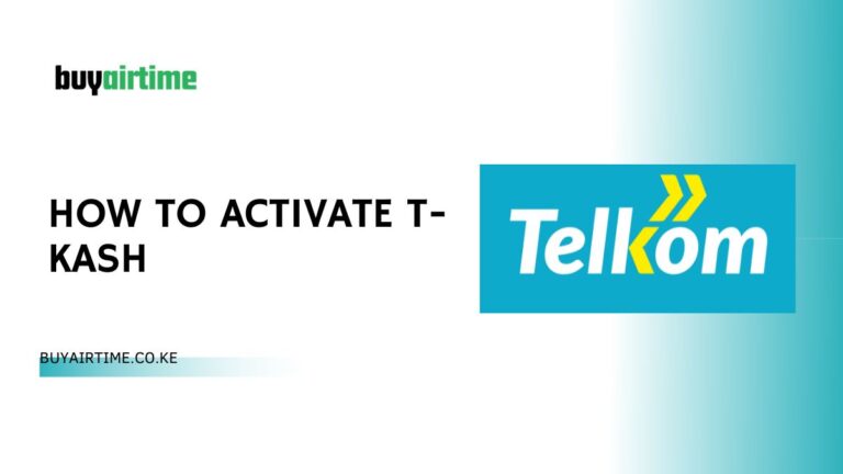 How To Activate T-Kash