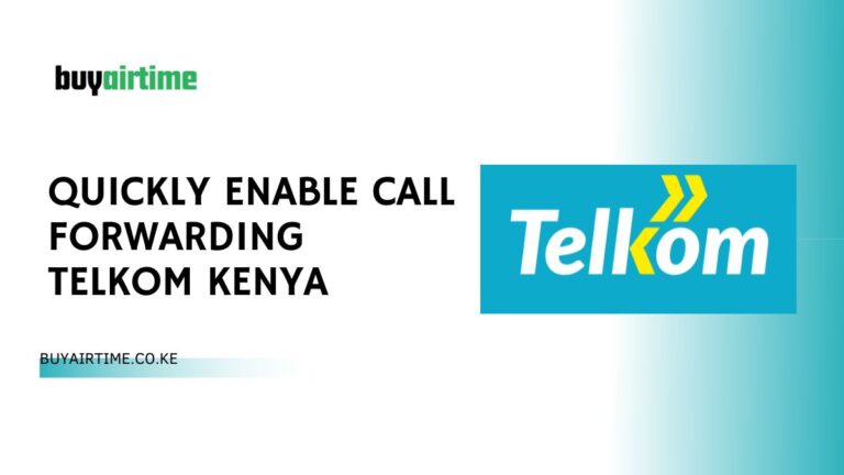 Quickly Enable Call Forwarding Telkom Kenya