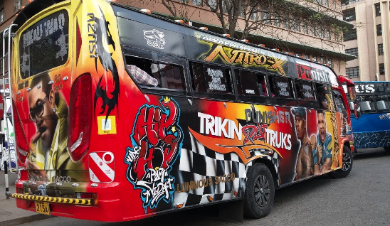 branded matatu