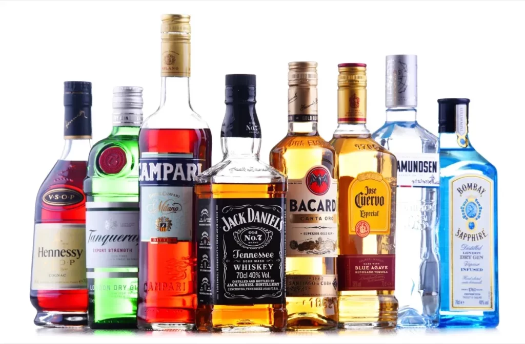 Spirits and Liqueurs