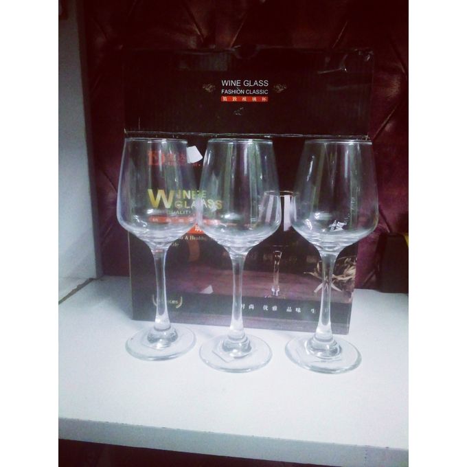 Gloreca 6 Pcs High Quality Wine Glasses