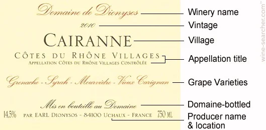 Appellation or Origin