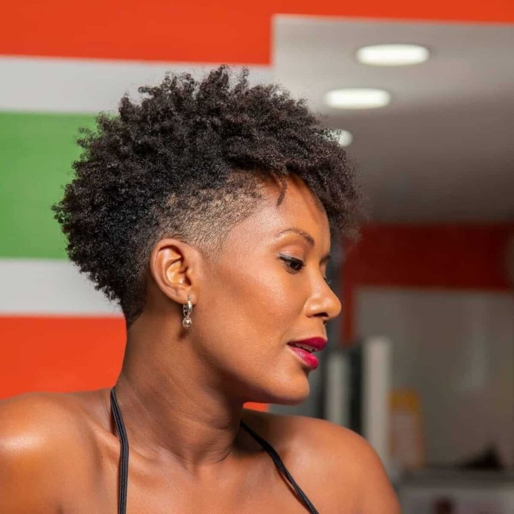 Short Shaggy Cut