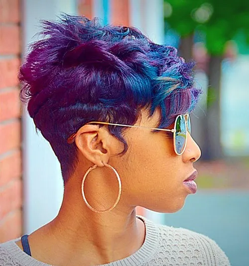 Textured Pixie Cut