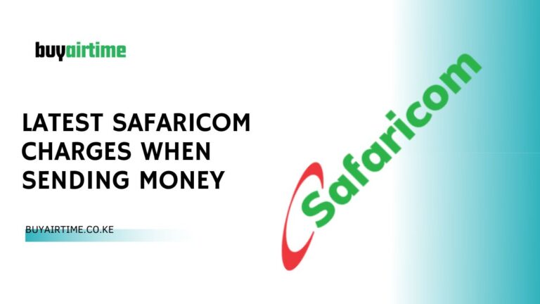 Latest Safaricom Charges When Sending Money