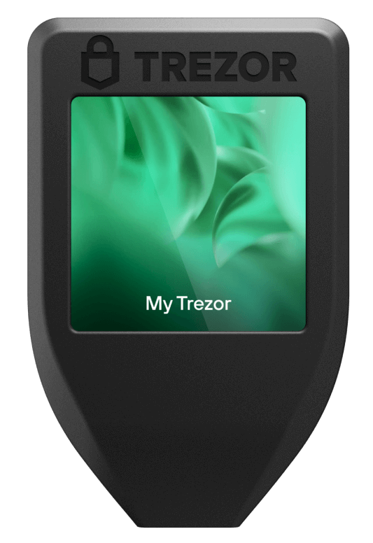 Image of Trezor Model T crypto wallet