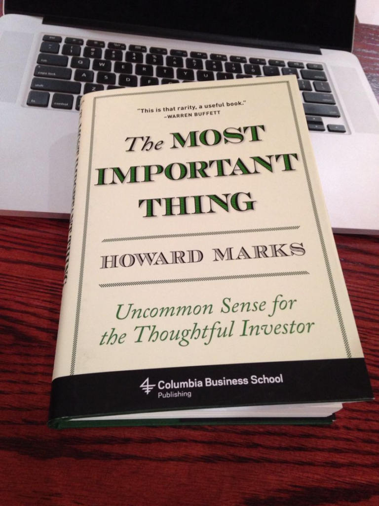 The Most Important Thing by Howard Marks