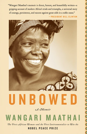Image of Unbowed: A Memoir by Wangari Maathai book cover